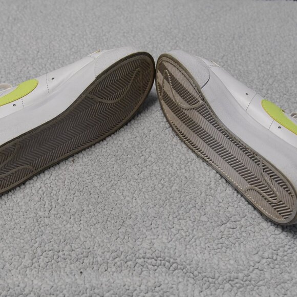 Ladies Nike Blazer Platform Leather Neon Green Sneakers. Size 7 - Picture 9 of 9